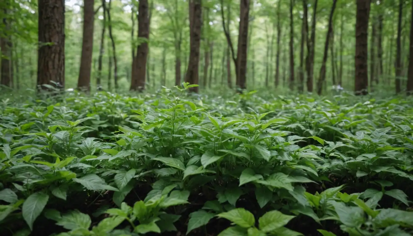 Leaves, greenery, flowers, plants, forest, nature, outdoors, scenery, landscape, botanical, flora, growth