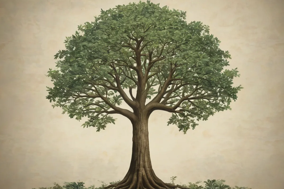 La wallpaper Ceibo muestra un diseño de la ceiba