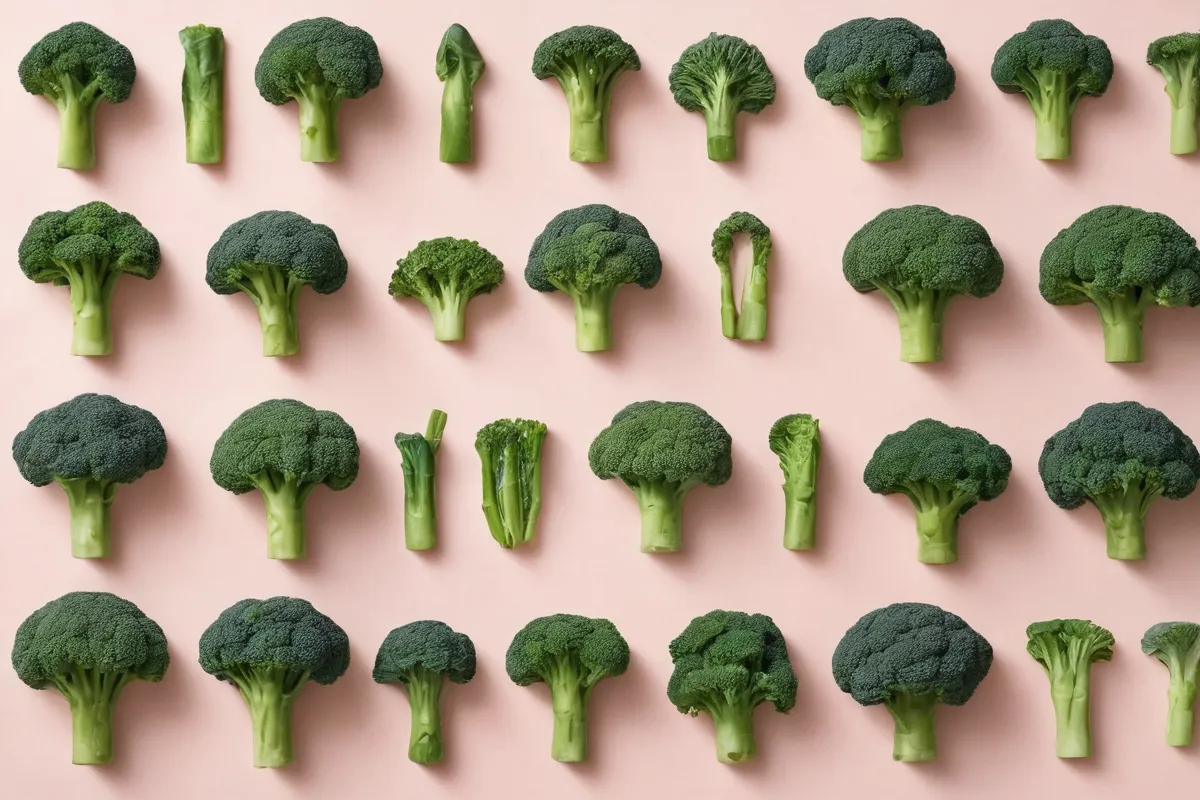 Guía alfabética de brócoli para verduras y hortalizas