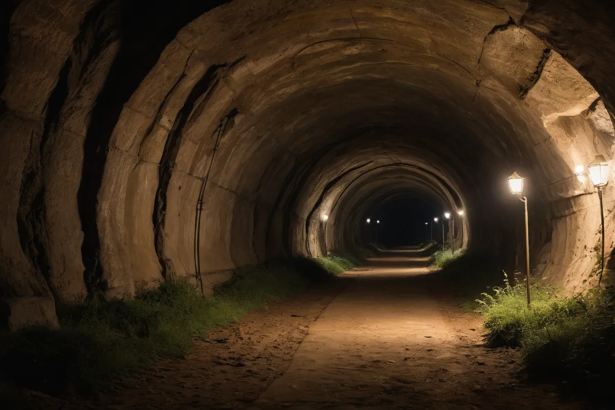 Un sistema de túneles subterráneo para explorar secretos y reinos ocultos