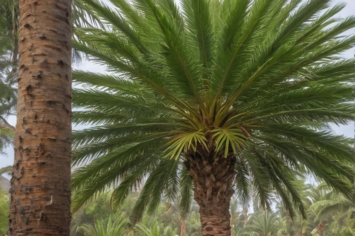 Propiedades del palma canaria, diseño web ornamental