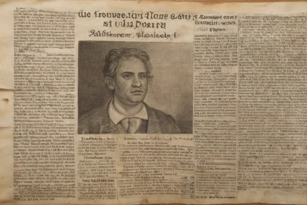 Un documento con la historia de Volantón recuperada de la Biblioteca del Foro