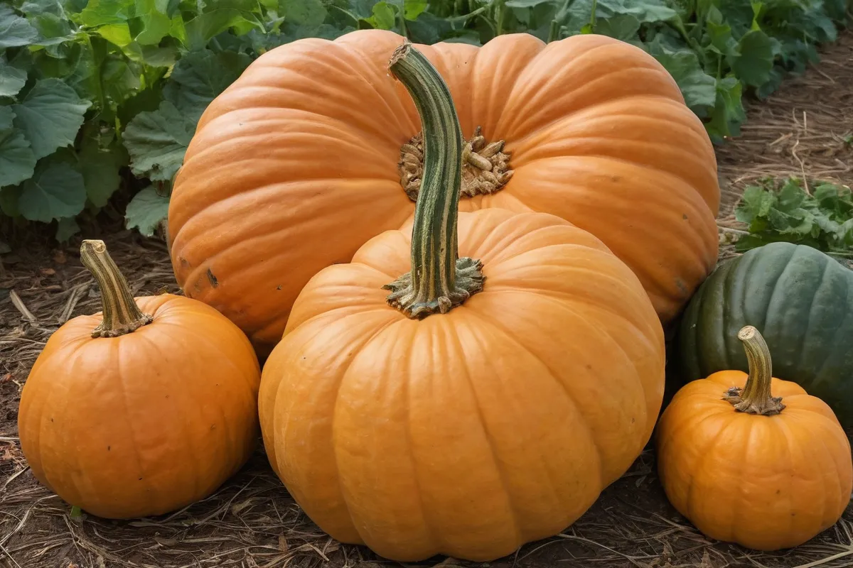 Pumpkins gigantes, de variados tipos y usos