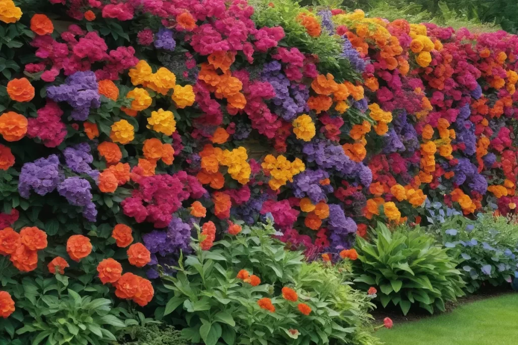 Patrones florales vibrantes