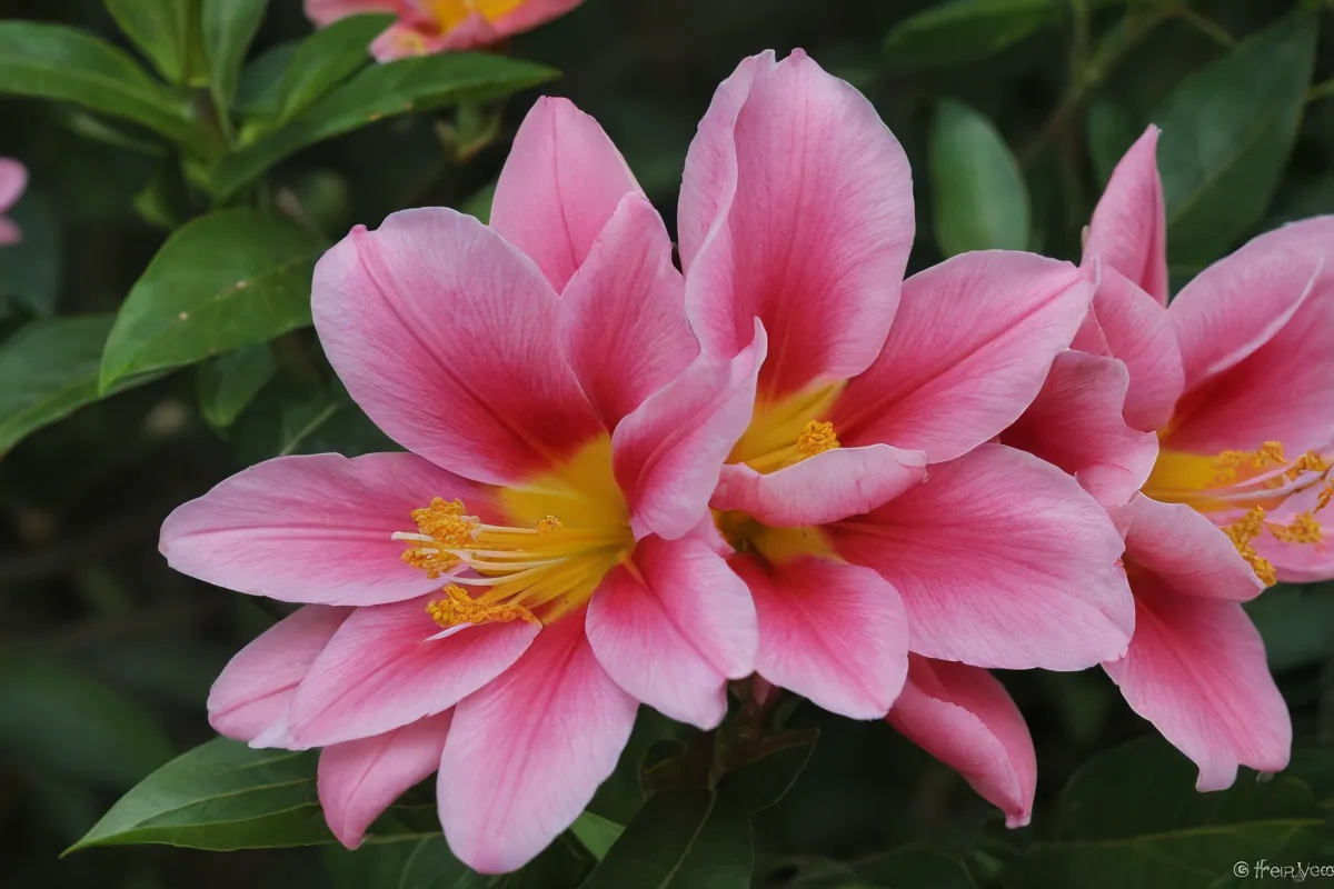 La plumeria luce con colores vibrantes y forma elegante