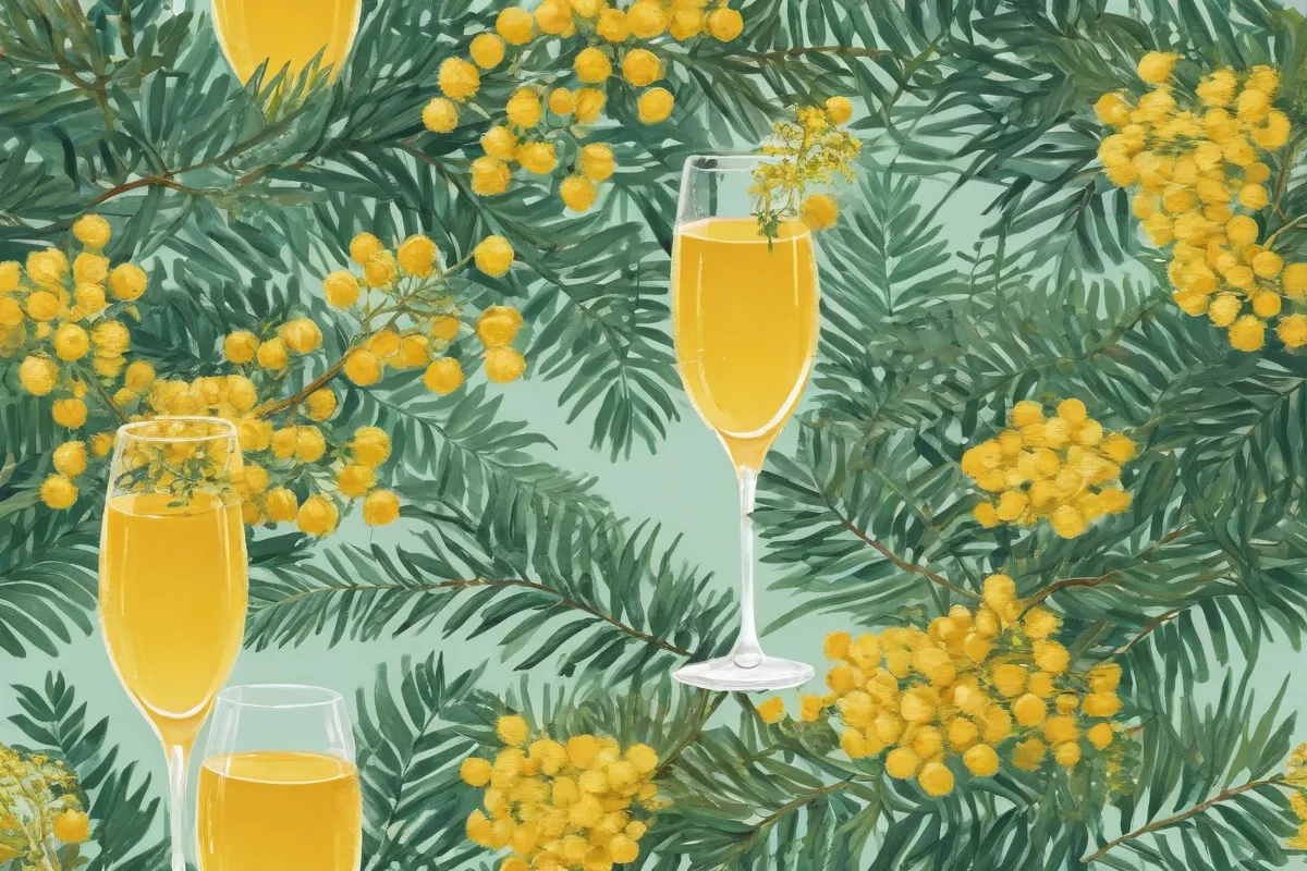 Un retrato artístico de Mimosa exquisito