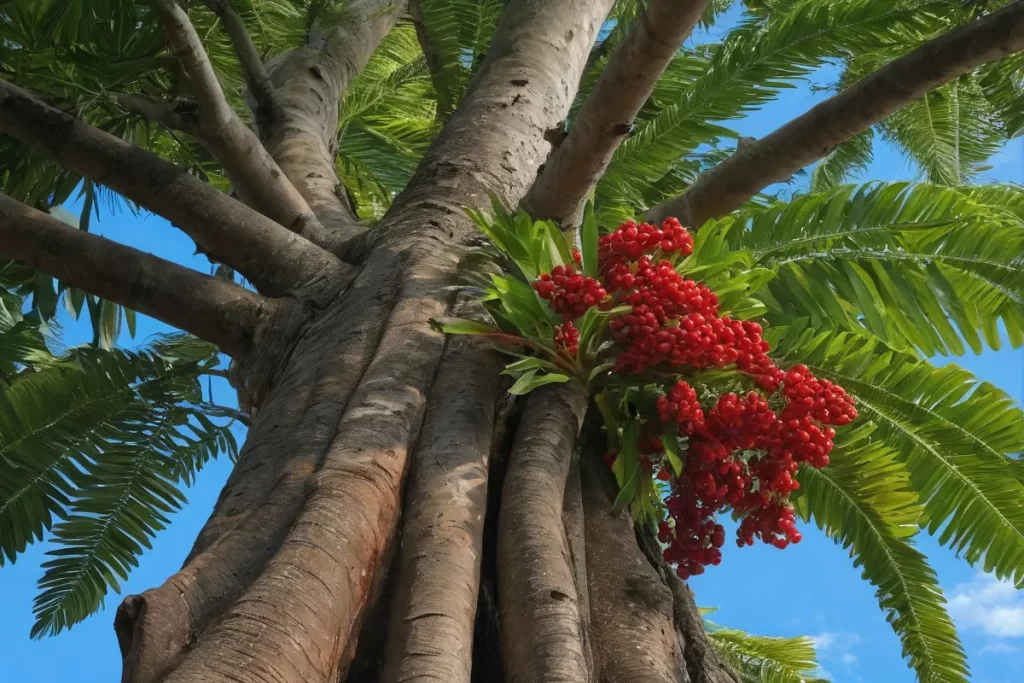 La naturaleza tropical evoca una imagen asombrosa