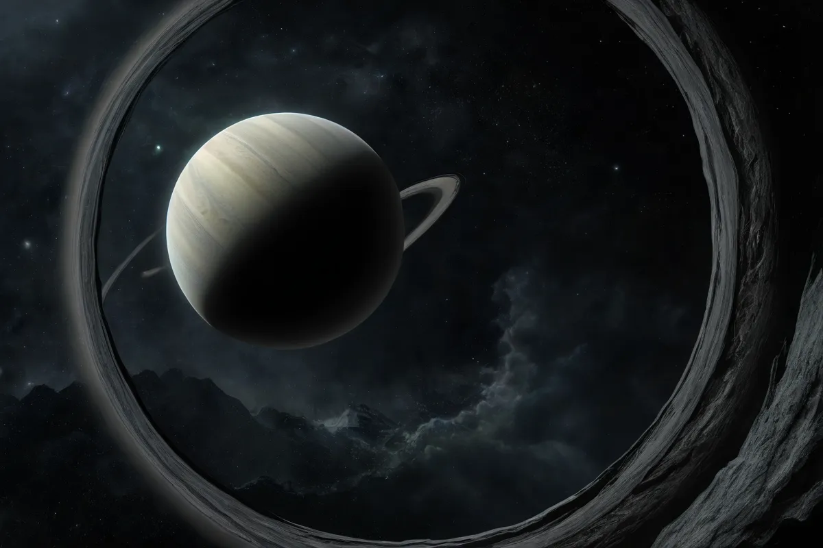 Un sistema planetario detallado con imagen de la saga Lord of the Rings