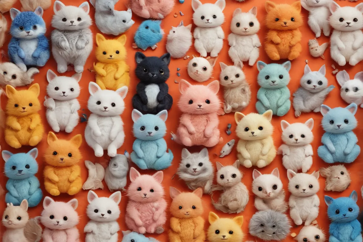 Animales del color de fondo adorable