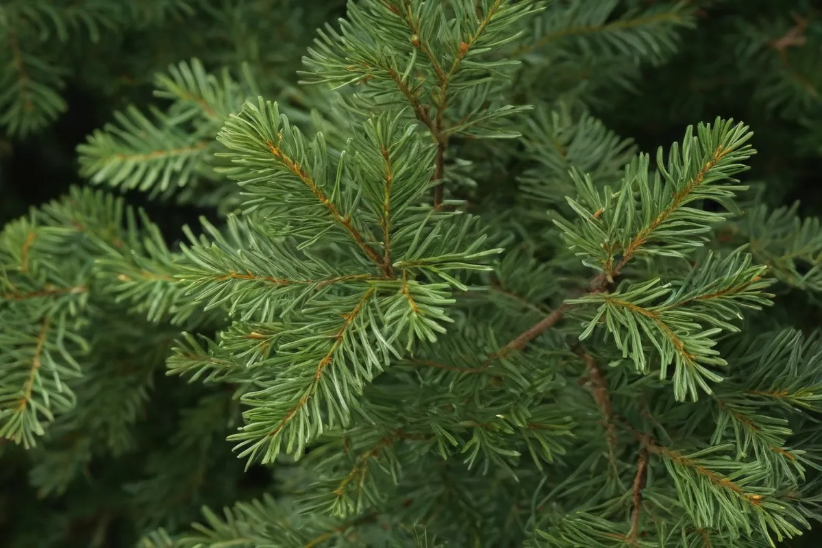 Una imagen de viscosidad realista de *Viscum album* con detalles intrincados