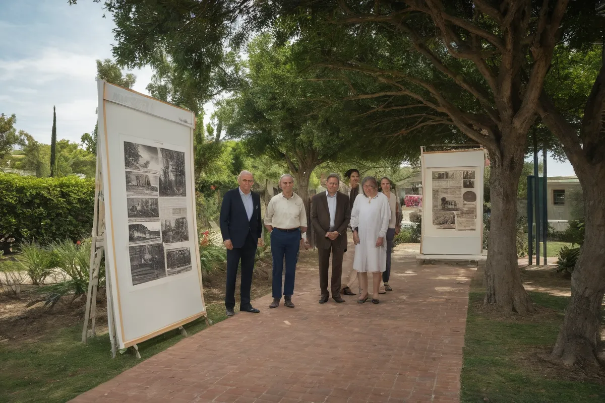 La historia de los jardines de Málaga se expone