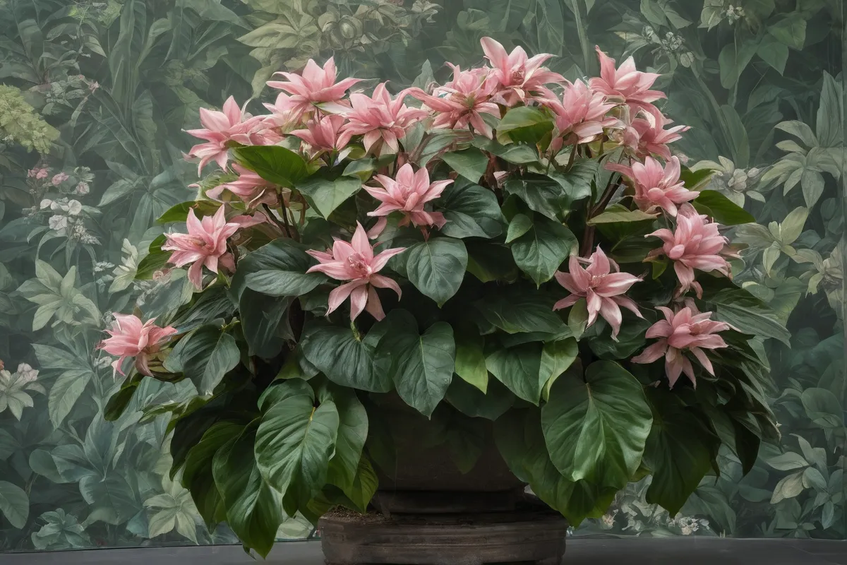 La Medinilla magnifica se exhibe en el foro de su nombre