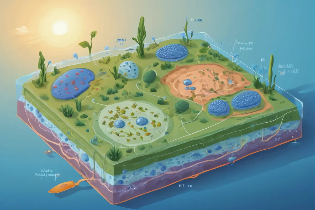 La membrana plasmática realiza la traslación de moléculas