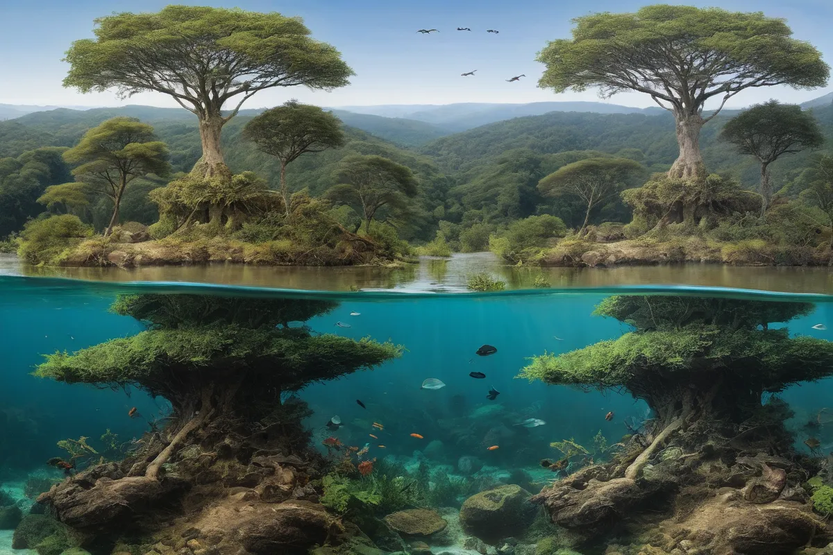 Comparación de ecosistema equilibrado, nicho ecológico y hábitat