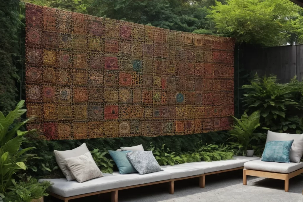Cuadros de sombra para un jardín extenso