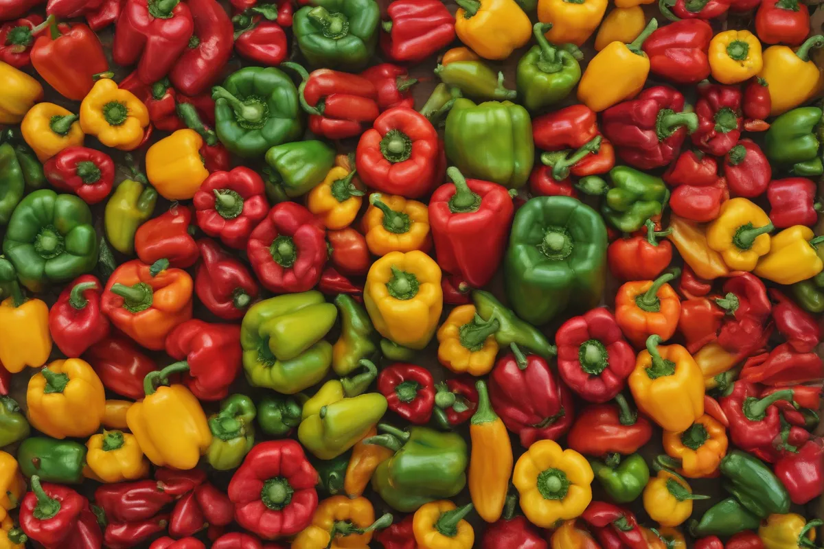 El wallpaper muestra la historia y distribución de los pimientos con la marca INFOAGRO