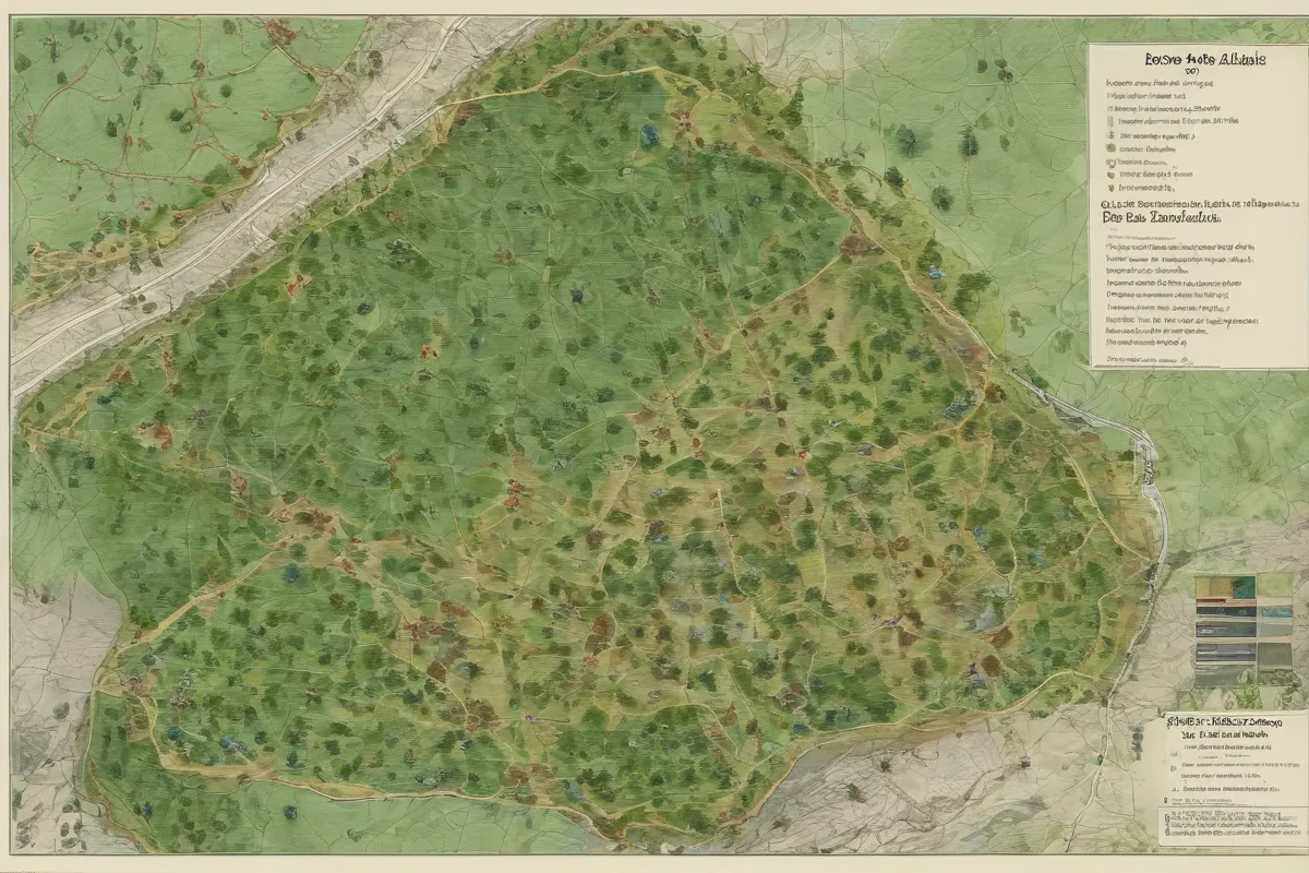 Mapa de hábitat de *Borago officinalis* en Jardín Botánico
