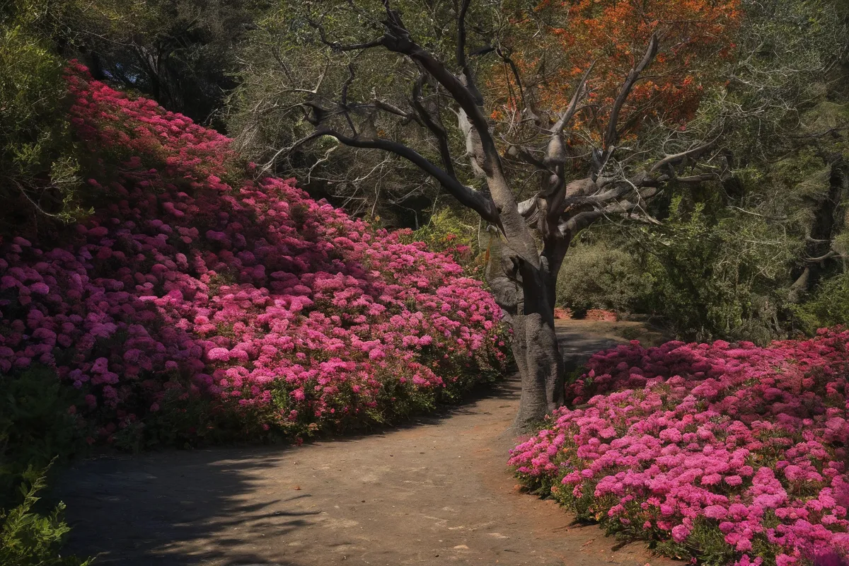 La belleza y la misteriosidad de las flores de Altamiras crecen