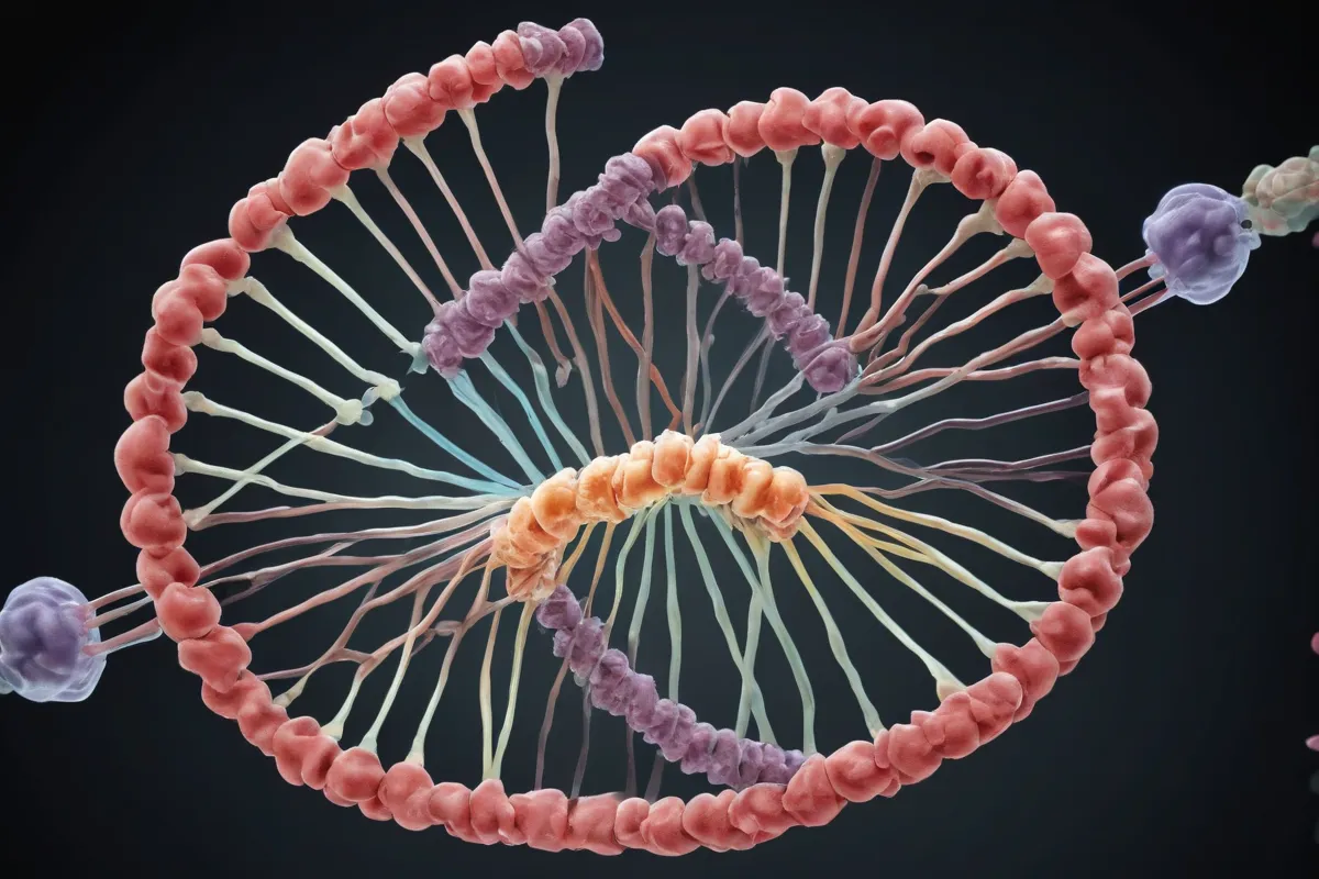 La estructura de ADN es un doble hélice