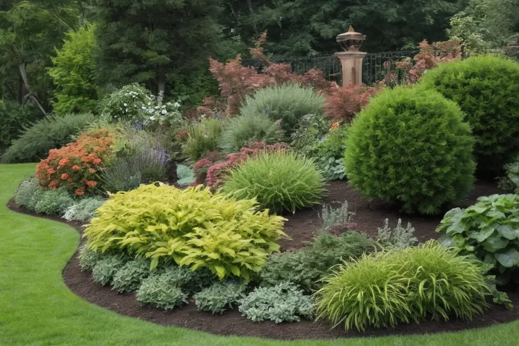 Diseño de jardines arbustivo: tipos