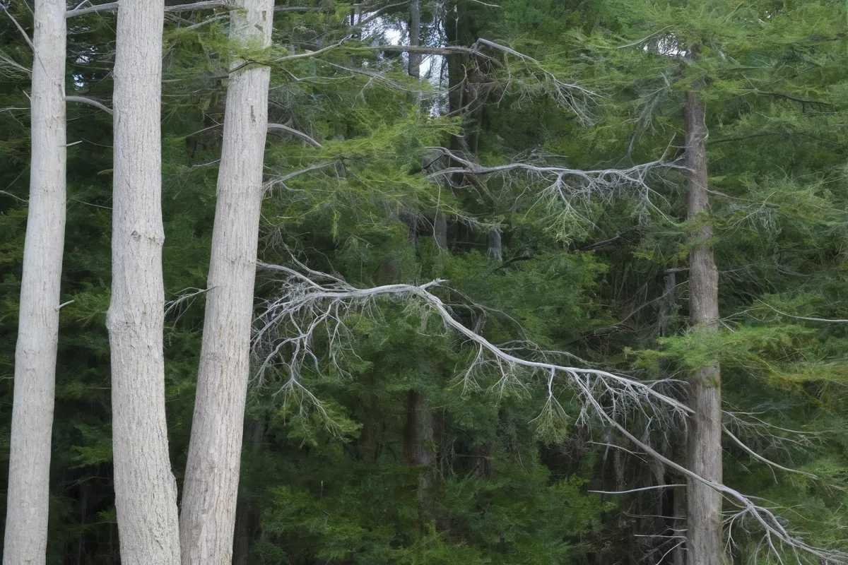 Conoce la cypresses azul y blanco