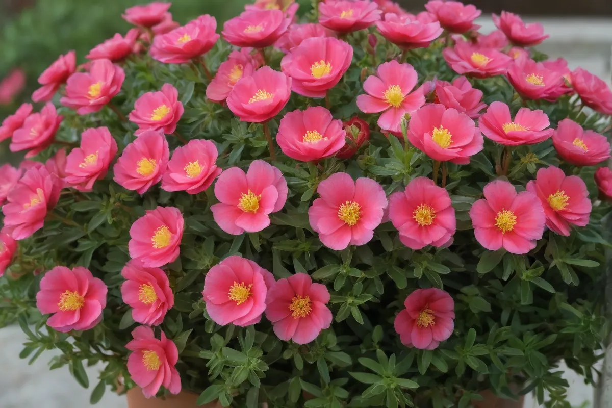 Diseño impecable, belleza y sabor de la Portulaca Umbrática