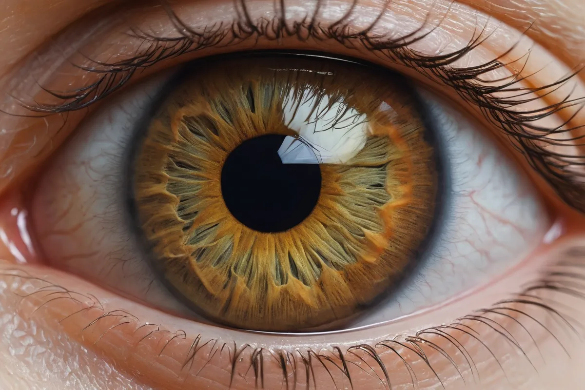 Rostros detallados de ojos, insectos y percepción diversa
