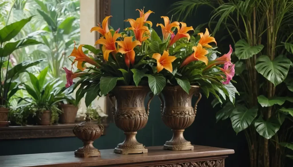 Vibrant flowers